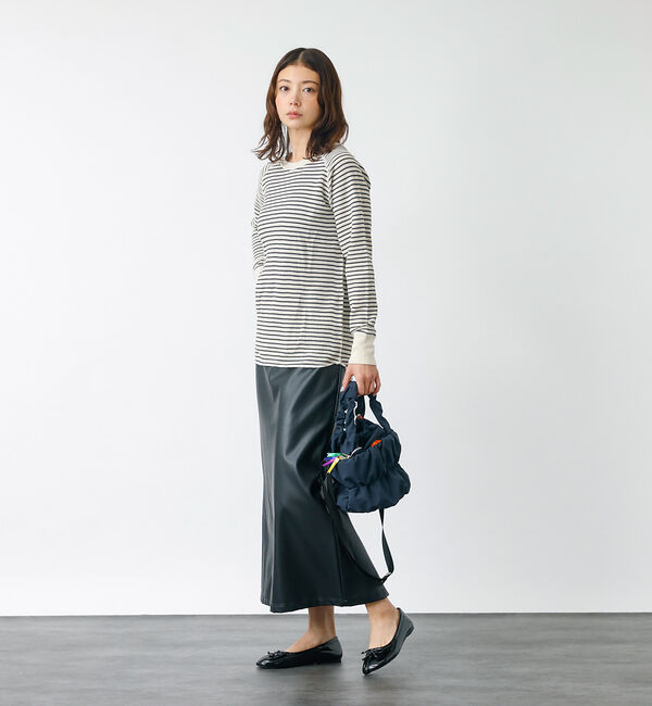 Rouge vif「【cheek/チーク】2WAY ギャザー キンチャクトートバッグ」|ショルダー・メッセンジャー|