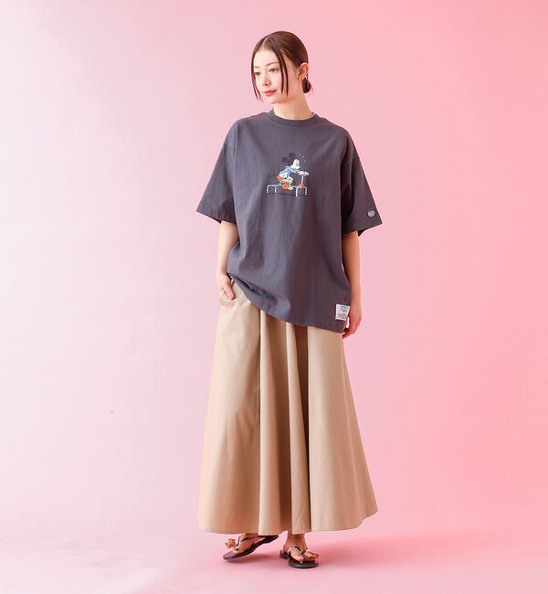 Rouge vif「【DISCUS/ディスカス】DISCUS&times;Disneyコラボ Tシャツ　半袖/デ」|Tシャツ・カットソー|