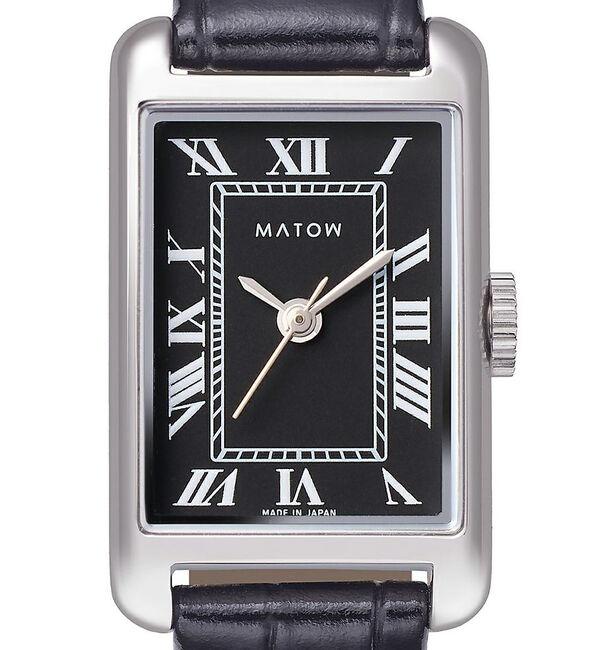 Rouge vif「【MATOW/マトウ】Tsuki 朧月 ノワール/腕時計/SQUARE/NOIR」|腕時計|