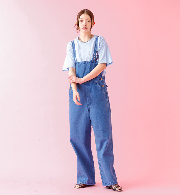 Rouge vif「【Le Melange/ル・メランジュ】バックプリントT/ユニセックス【WEB限」|Tシャツ・カットソー|