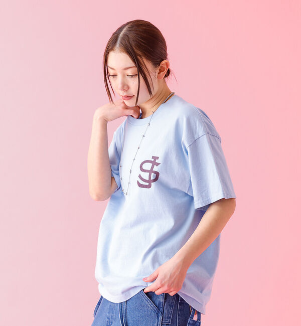 Rouge vif「【Le Melange/ル・メランジュ】バックプリントT/ユニセックス【WEB限」|Tシャツ・カットソー|