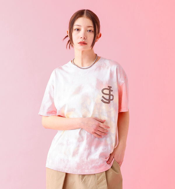 Rouge vif「【Le Melange/ル・メランジュ】バックプリントT/ユニセックス【WEB限」|Tシャツ・カットソー|