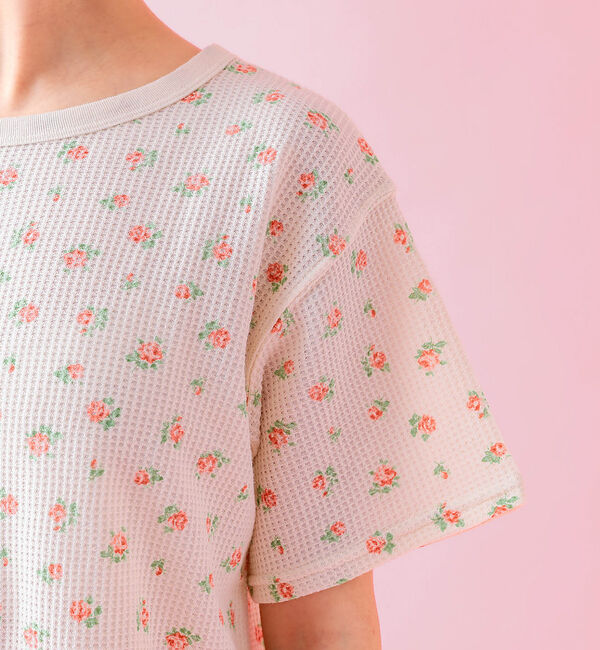 Rouge vif「【JEMORGAN / ジェーイーモーガン】半袖＆ショーツ＆巾着３点セット/ルー」|Tシャツ・カットソー|