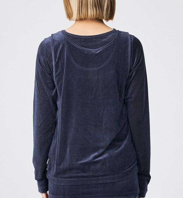 Rouge vif「【Keena/キーナ】レイヤートップス/トップス/レイヤード/２枚セット/上品【」|Tシャツ・カットソー|