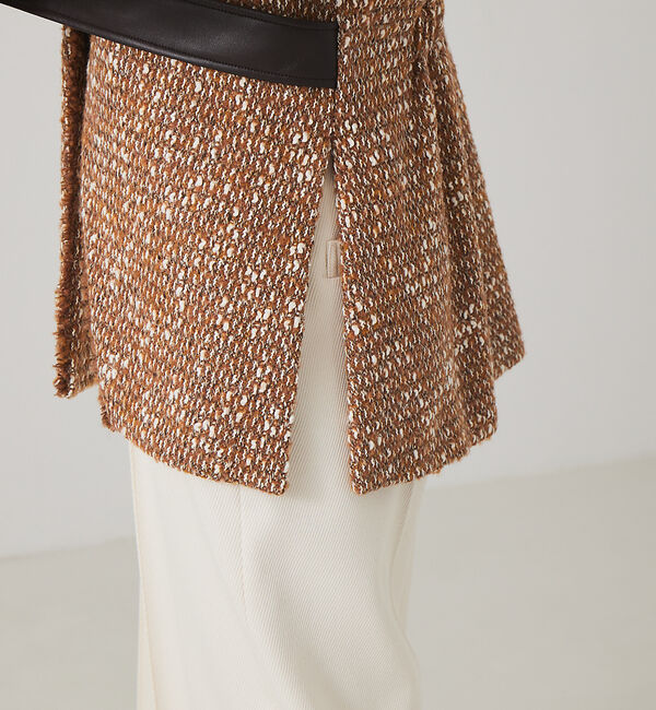 qualite「ツイードジレ」|ベスト・ジレ|