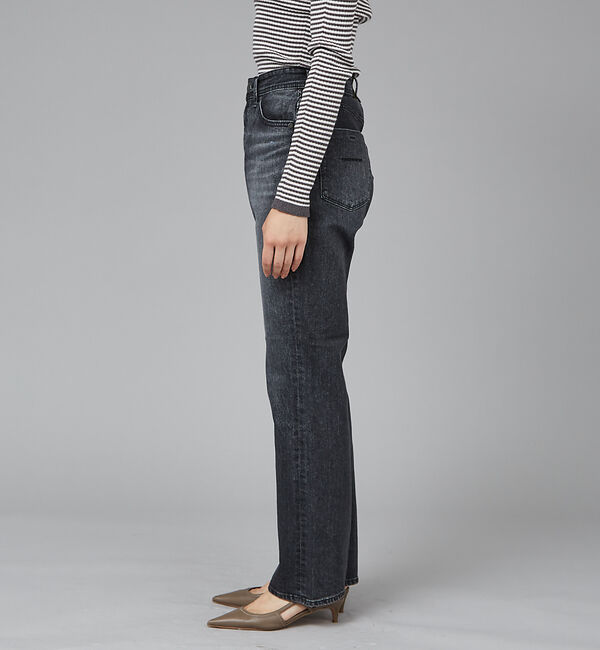 qualite「【YANUK】LOUISE(Straight)　デニムパンツ」|デニム|