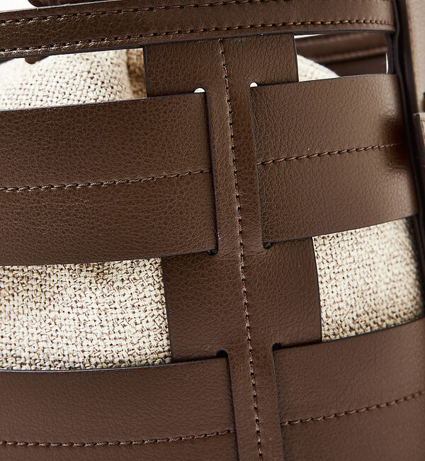 LOWELL things「Lattice/2WAYメッシュBAG」|ハンドバッグ|