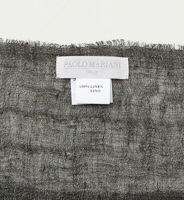 The Store by C' 「【PAOLO MARIANI】Virgilio Scarf／ストール75&times;200」|マフラー|