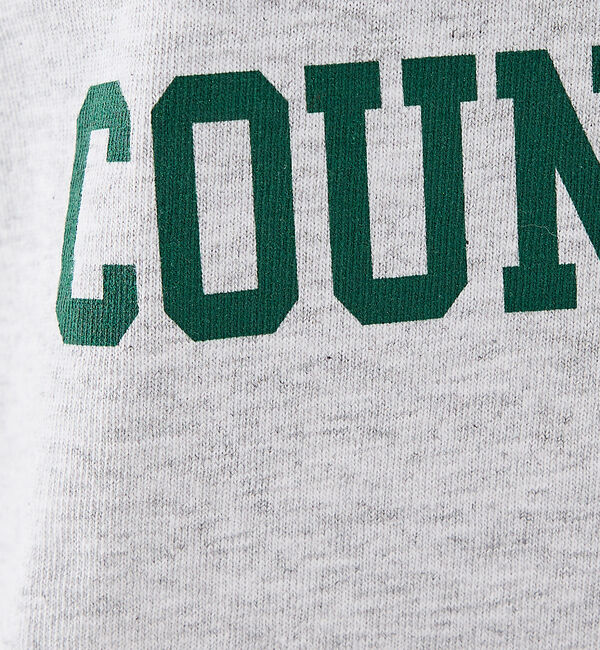 The Store by C' 「【Sporty&Rich】Varsity Crest T-Shirt／ロゴTシャ」|Tシャツ・カットソー|