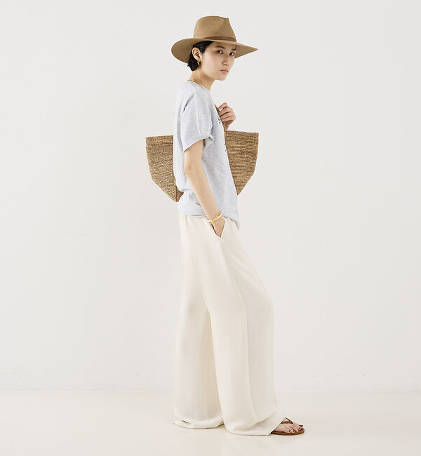 The Store by C' 「【Sporty&Rich】Varsity Crest T-Shirt／ロゴTシャ」|Tシャツ・カットソー|