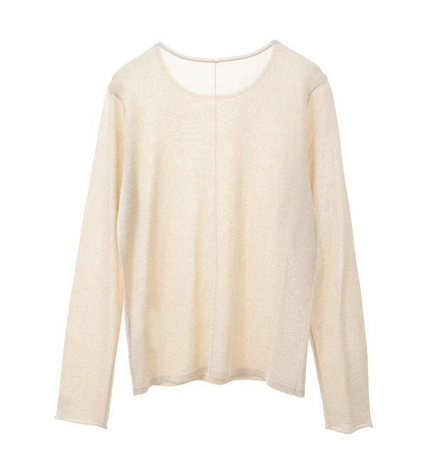 TIARA「《別注》【MARILYN MOON/マリリンムーン】シアーラメニット」|ニット・セーター|