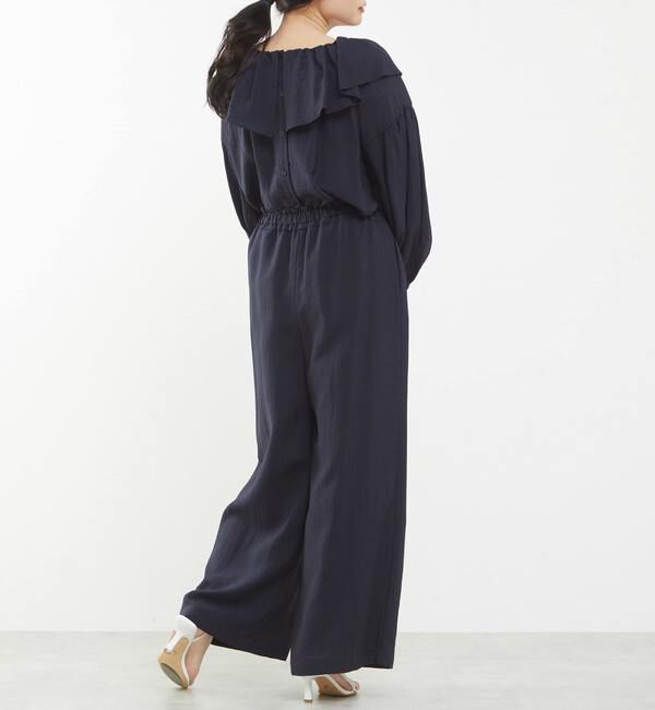 TIARA「フリルカラー2WAYブラウス（セットアップ可）」|シャツ・ブラウス|