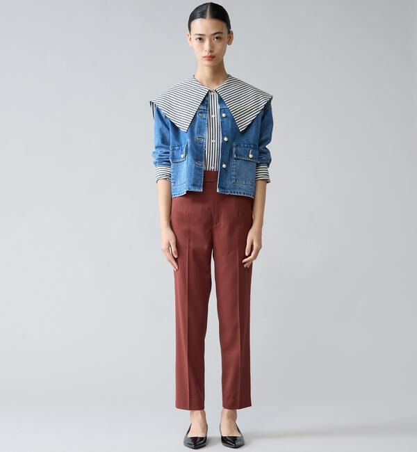 TIARA「ビッグカラーシャツブラウス」|シャツ・ブラウス|