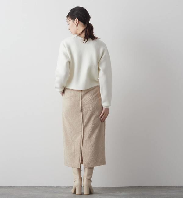 Liesse「カットジャガードタイトスカート」|スカート|