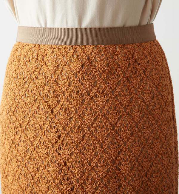 Liesse「ロングレースタイトスカート」|スカート|