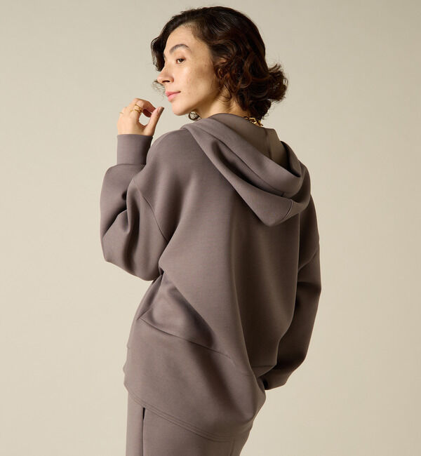 Liesse「ダンボールスキッパーフードトップス」|Tシャツ・カットソー|