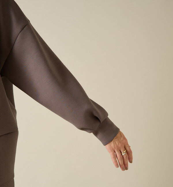 Liesse「ダンボールスキッパーフードトップス」|Tシャツ・カットソー|