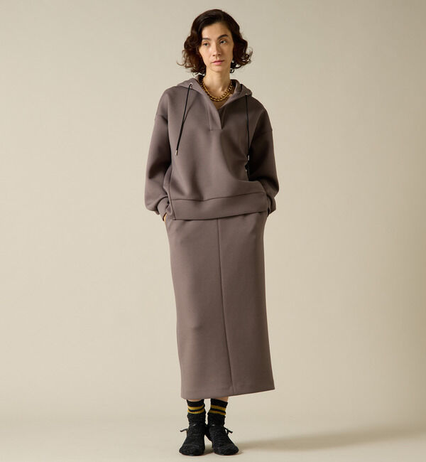 Liesse「ダンボールスキッパーフードトップス」|Tシャツ・カットソー|