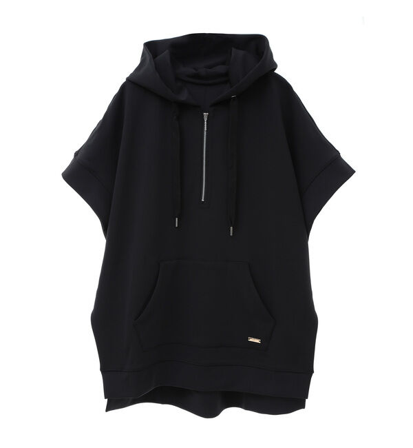 Soffitto「ハーフジップノースリーブパーカー」|パーカー|