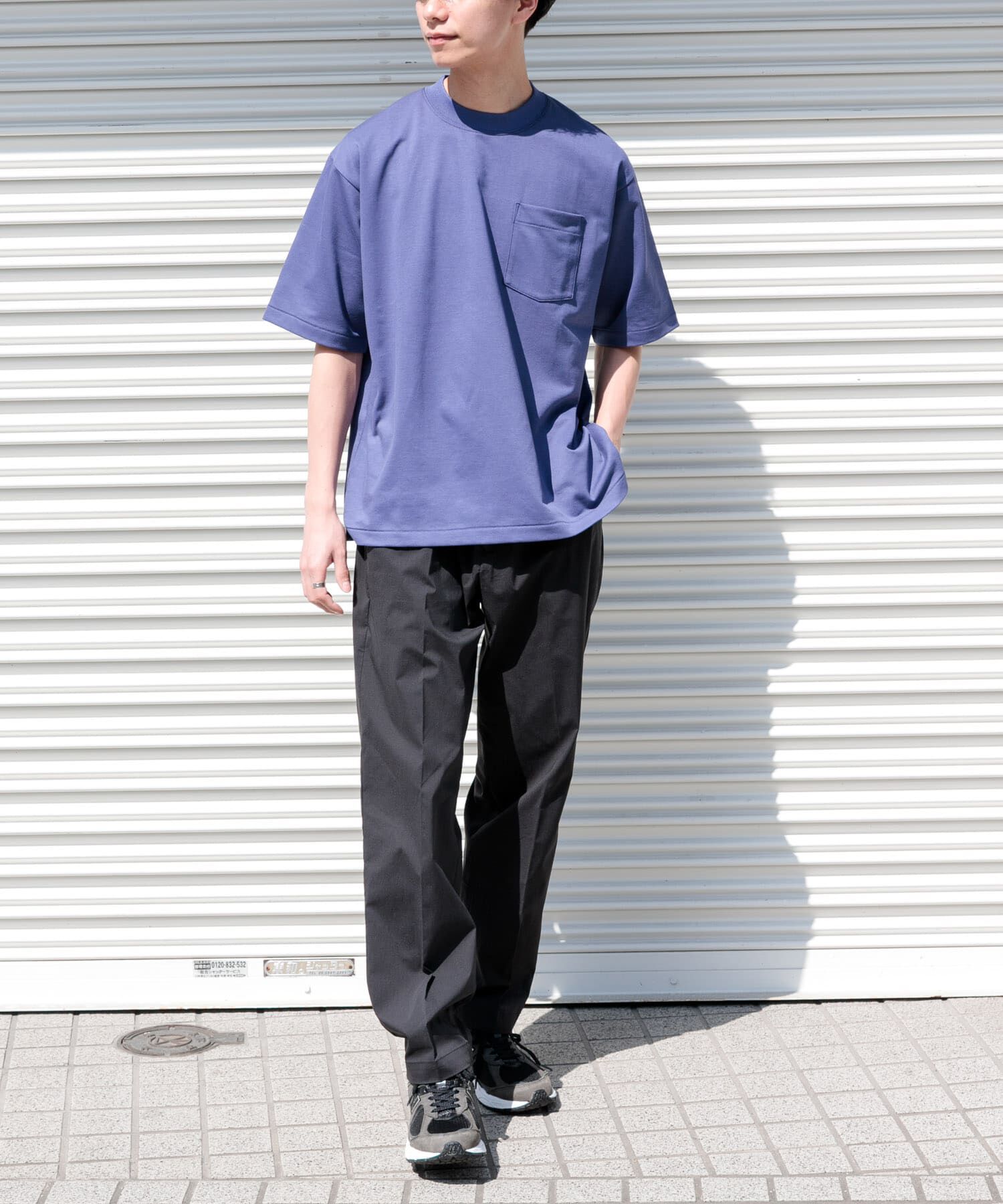 URBAN RESEARCH DOORS「FORK&SPOON　イスラエルピマダブルフェイスTシャツ」|Tシャツ・カットソー|