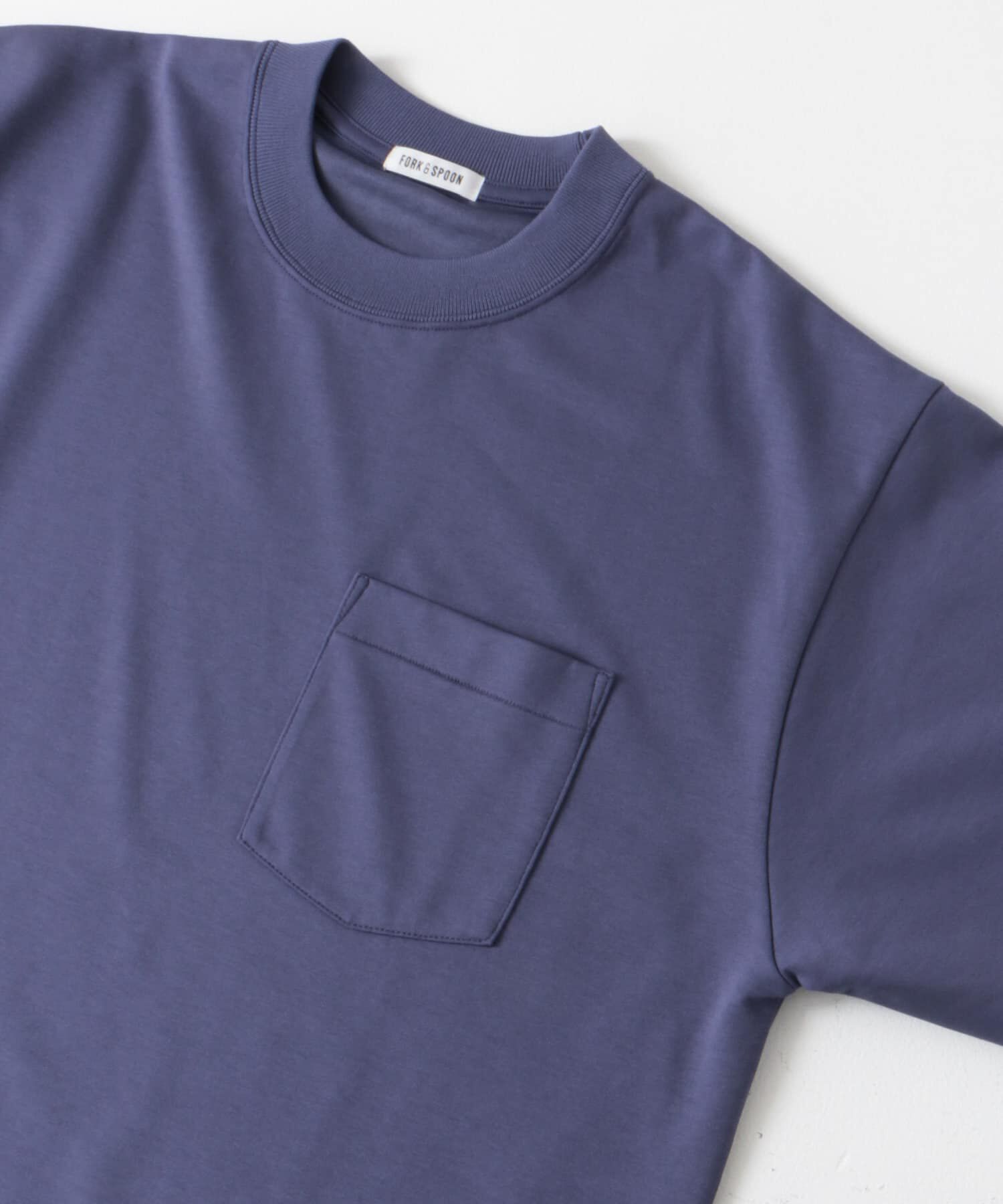 URBAN RESEARCH DOORS「FORK&SPOON　イスラエルピマダブルフェイスTシャツ」|Tシャツ・カットソー|