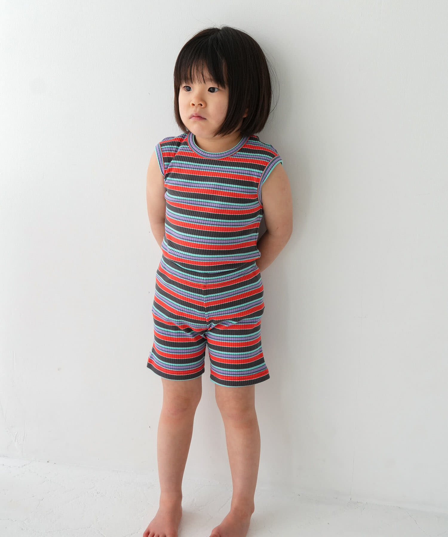 URBAN RESEARCH DOORS「Pippi+Lotta　Multi stripe sleeveless(KIDS)」|その他|