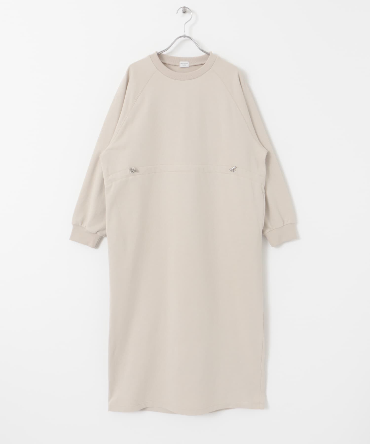 URBAN RESEARCH DOORS「ミニ裏毛ドロストワンピース」|ワンピース|