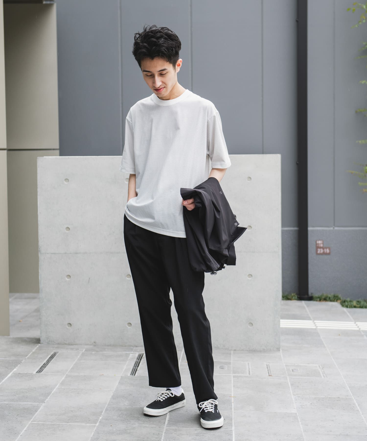 URBAN RESEARCH DOORS「『イージーケア/速乾』リネンライクイージートラウザー」|その他|