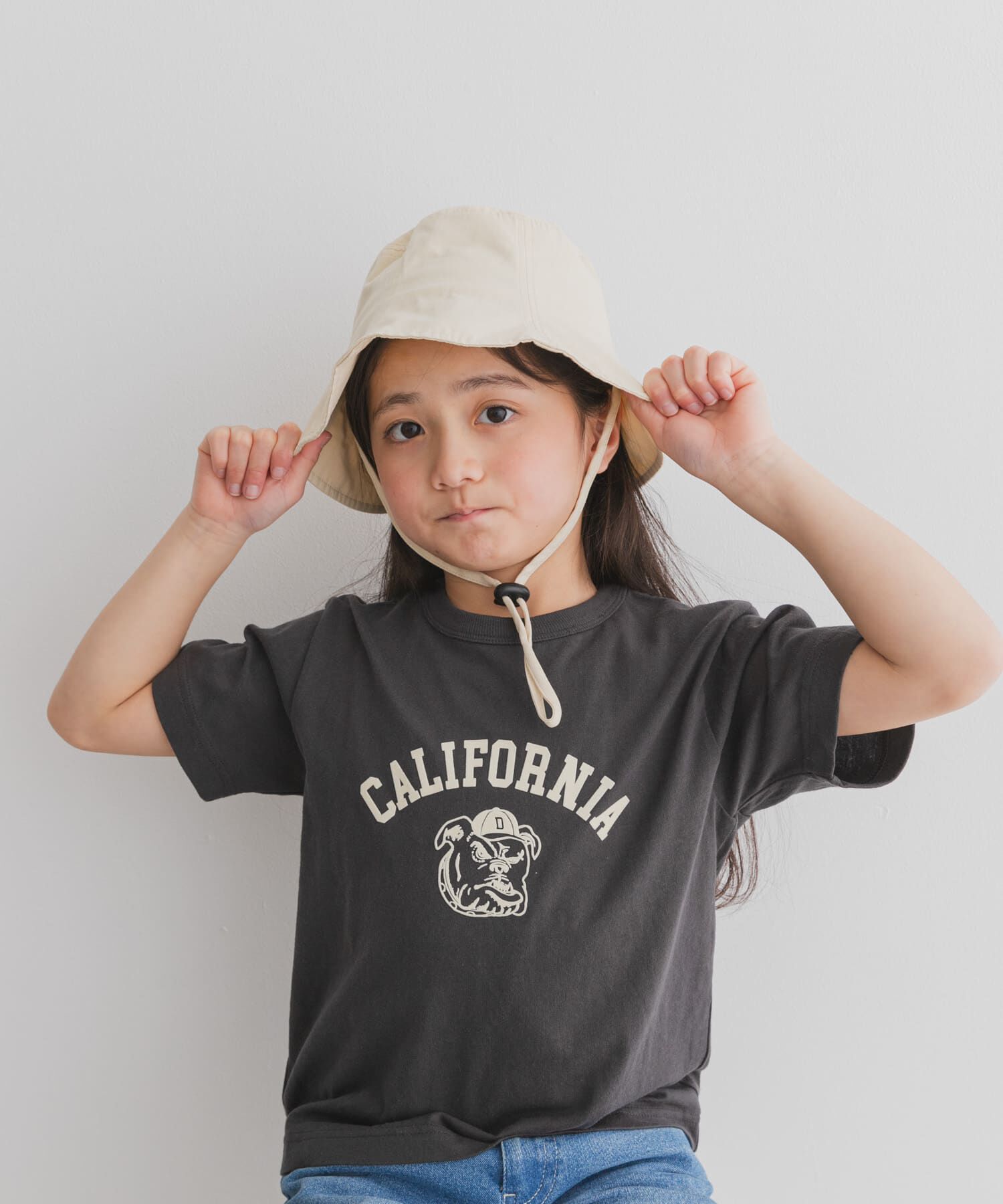 URBAN RESEARCH DOORS「『親子リンク』コットンツイルパネルハット(KIDS)」|その他|