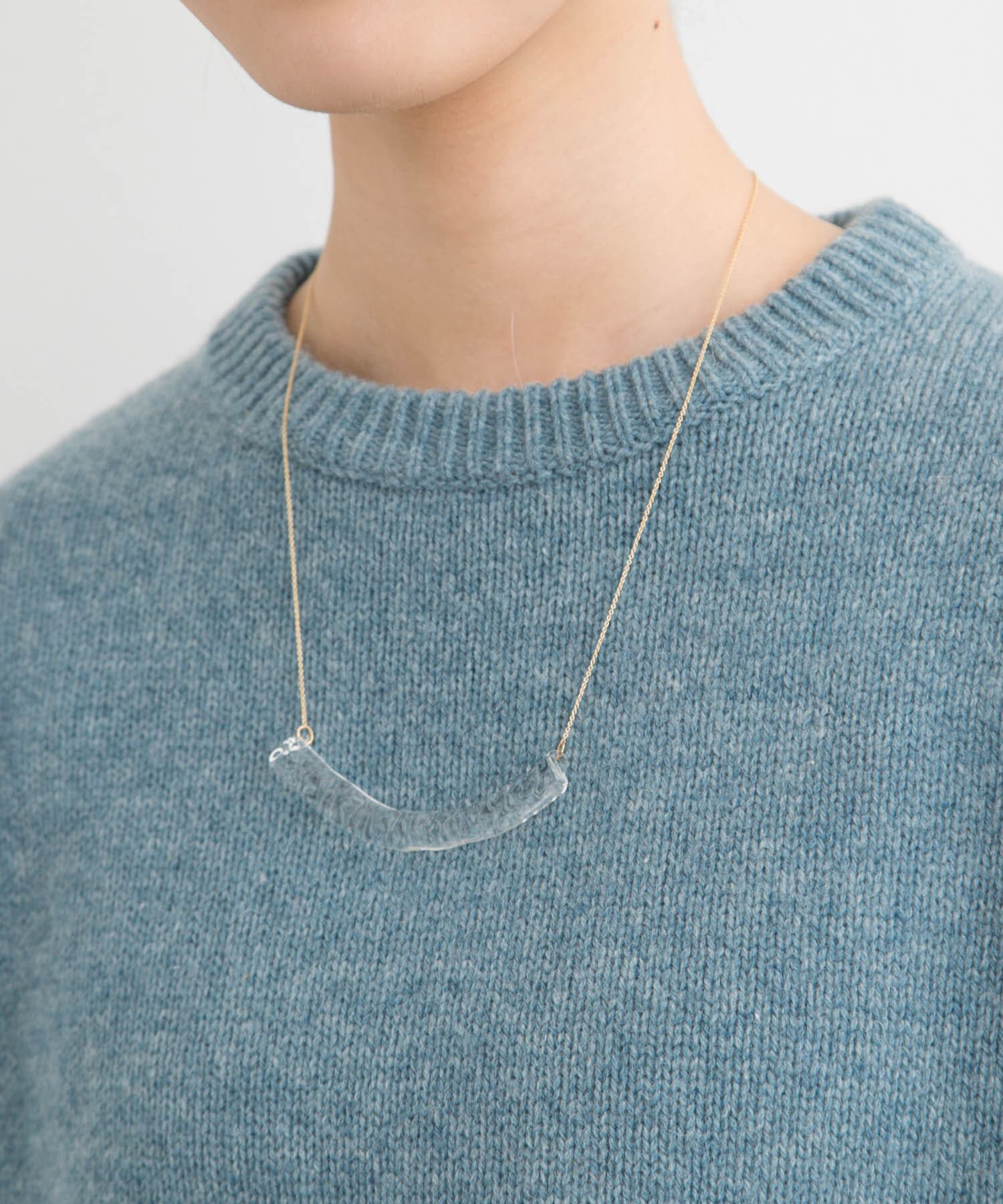 URBAN RESEARCH DOORS「『別注』HARIO Lampwork Factory&times;DOORS　スウェイネックレス」|ネックレス|