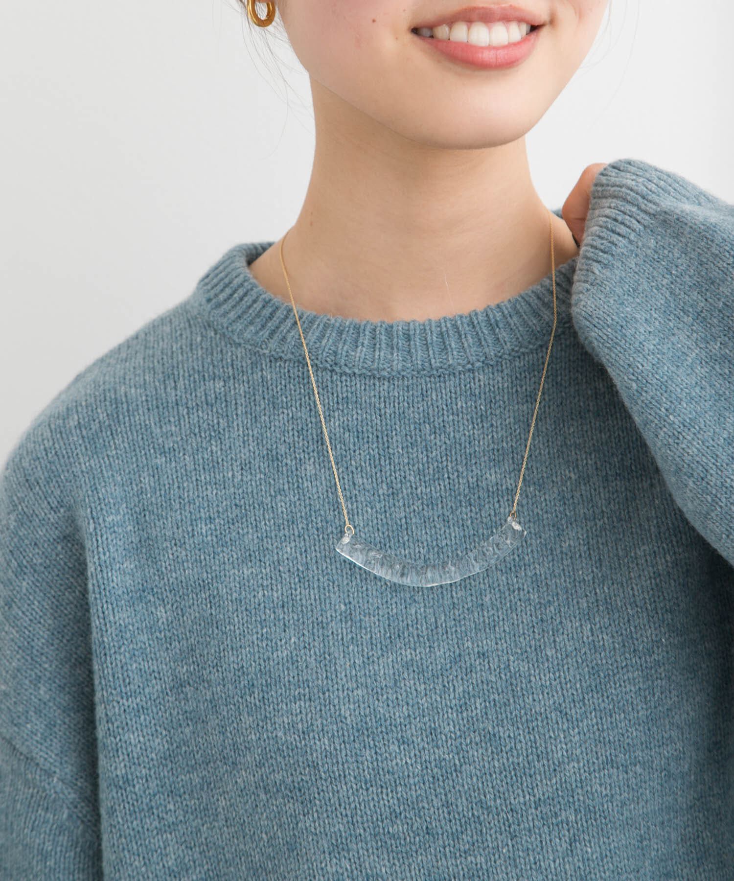 URBAN RESEARCH DOORS「『別注』HARIO Lampwork Factory&times;DOORS　スウェイネックレス」|ネックレス|