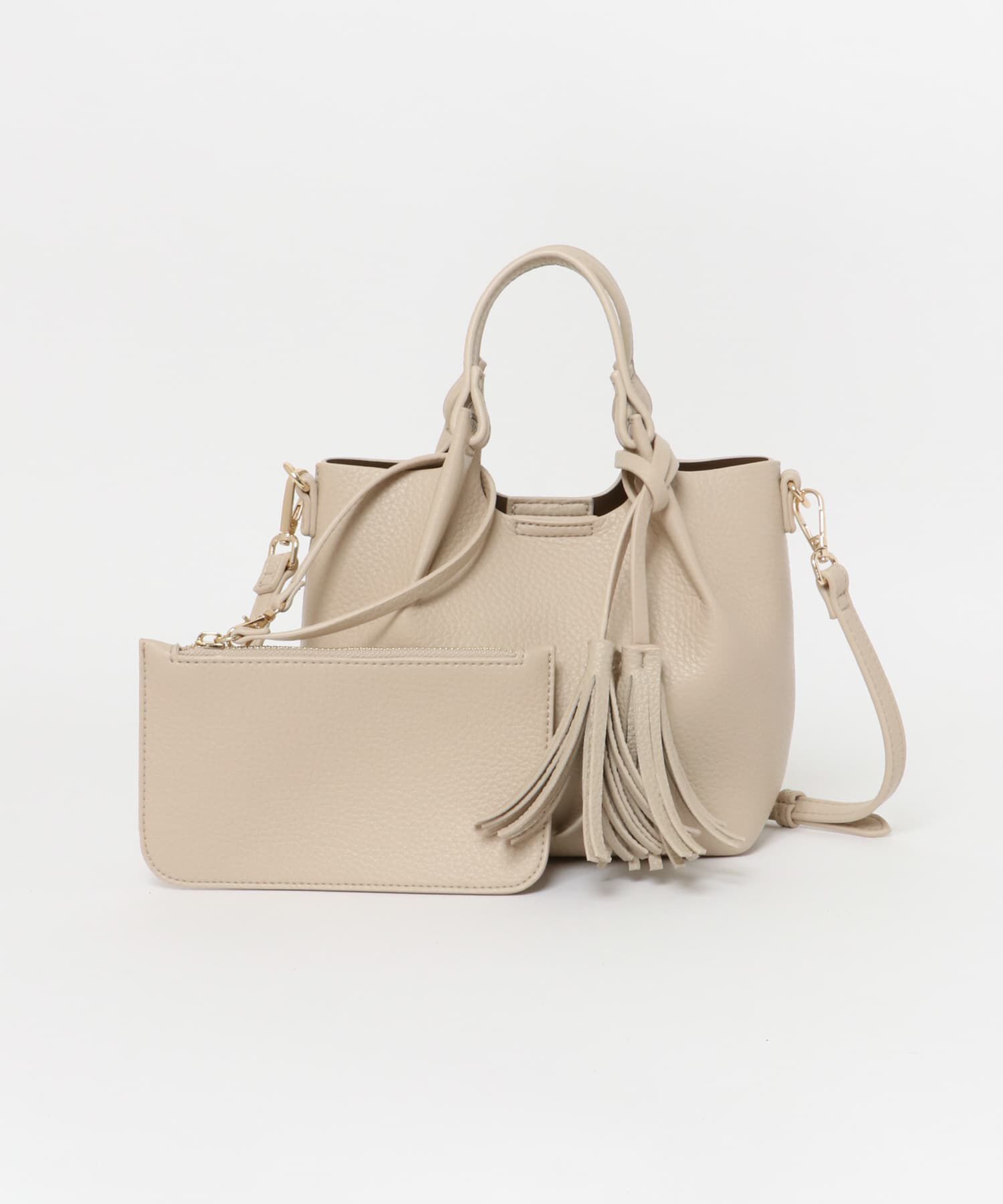 RODE SKO「ポーチ付タックミニショルダーバッグ」|ショルダー・メッセンジャー|