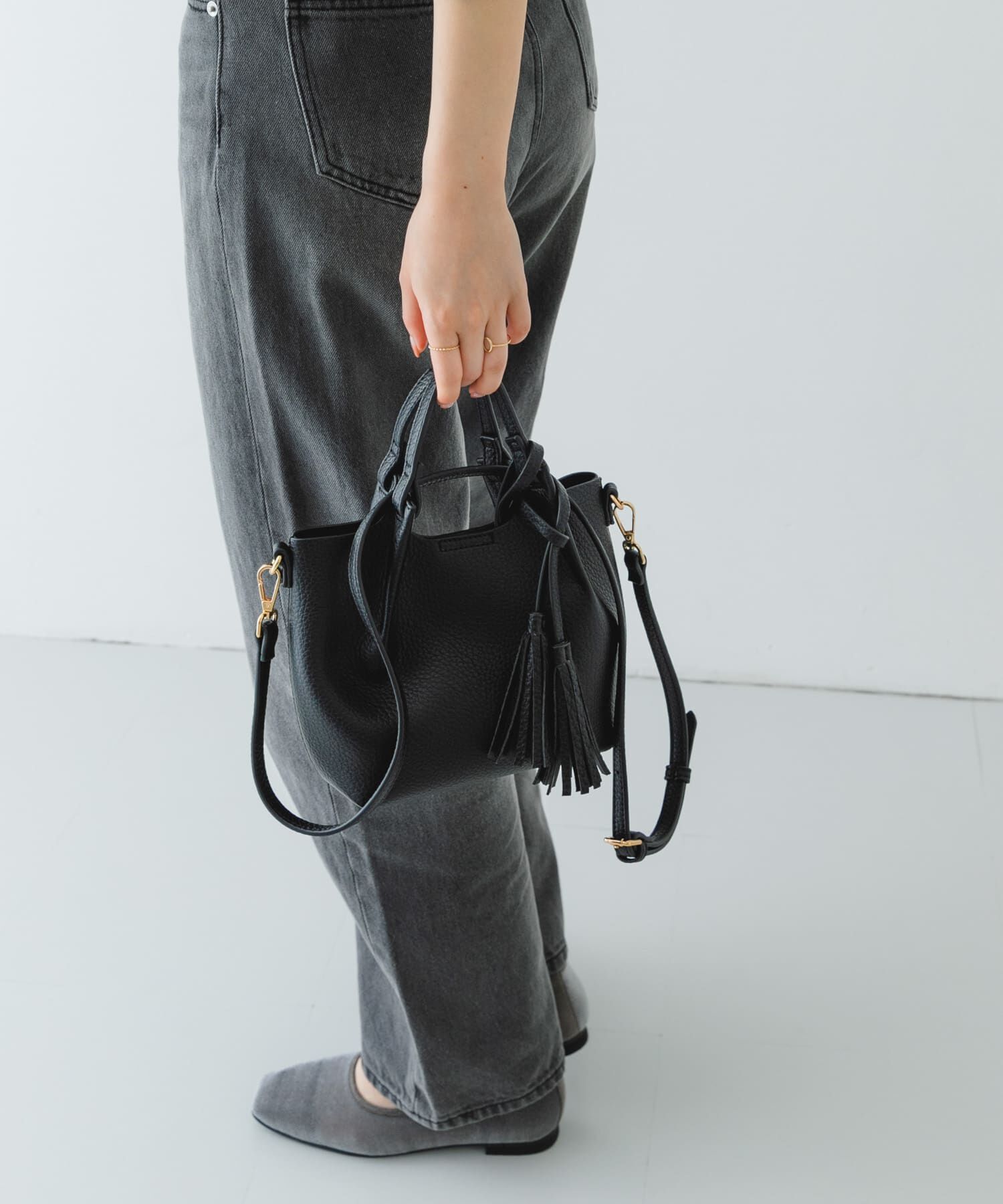 RODE SKO「ポーチ付タックミニショルダーバッグ」|ショルダー・メッセンジャー|