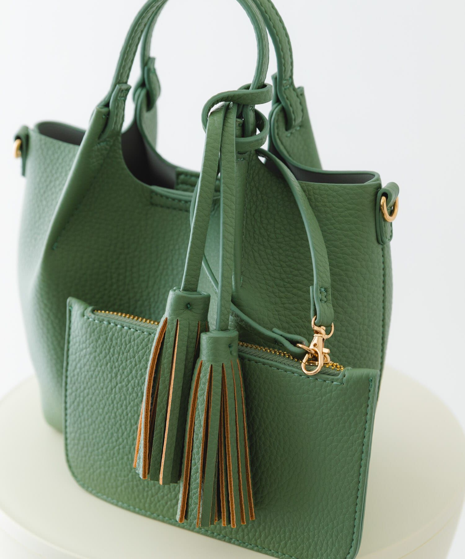 RODE SKO「ポーチ付タックミニショルダーバッグ」|ショルダー・メッセンジャー|