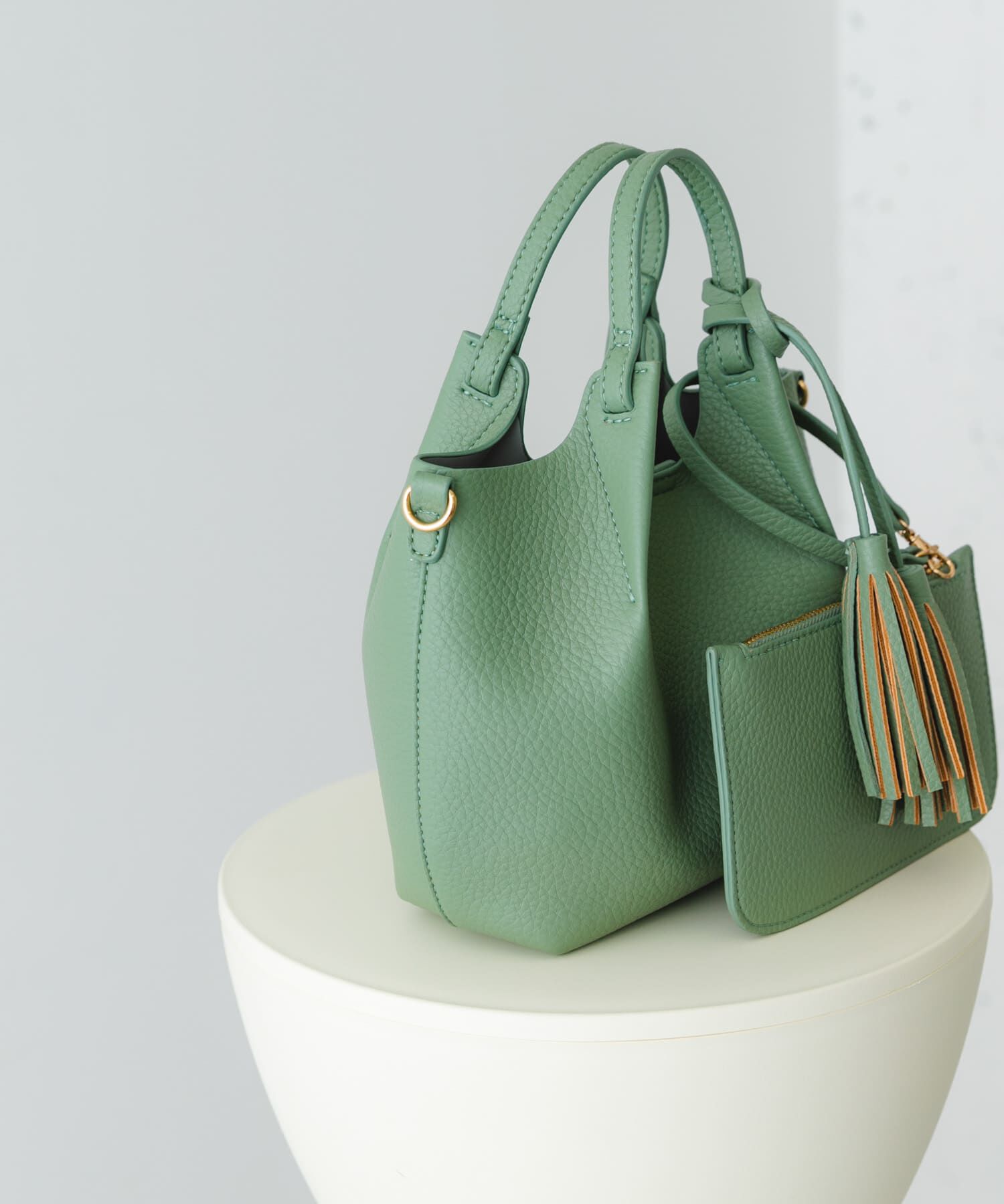 RODE SKO「ポーチ付タックミニショルダーバッグ」|ショルダー・メッセンジャー|