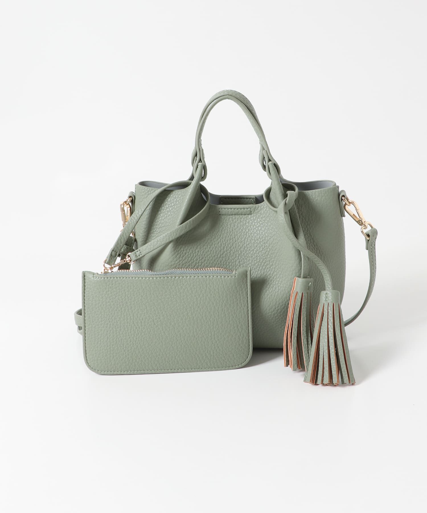 RODE SKO「ポーチ付タックミニショルダーバッグ」|ショルダー・メッセンジャー|