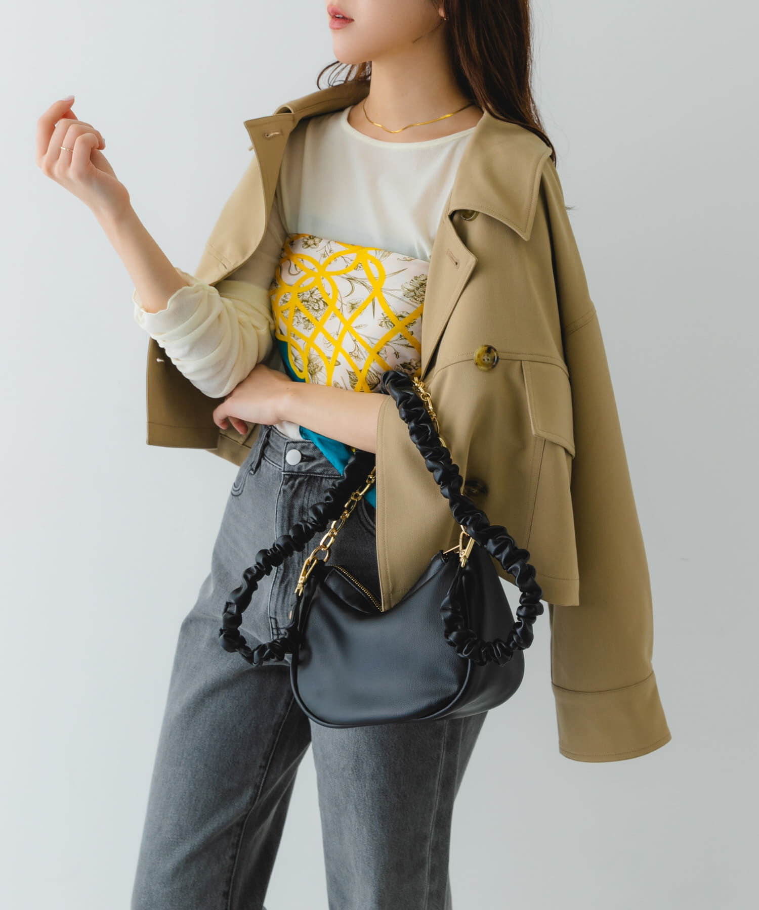 RODE SKO「2WAYチェーンラウンドショルダーバッグ」|ショルダー・メッセンジャー|