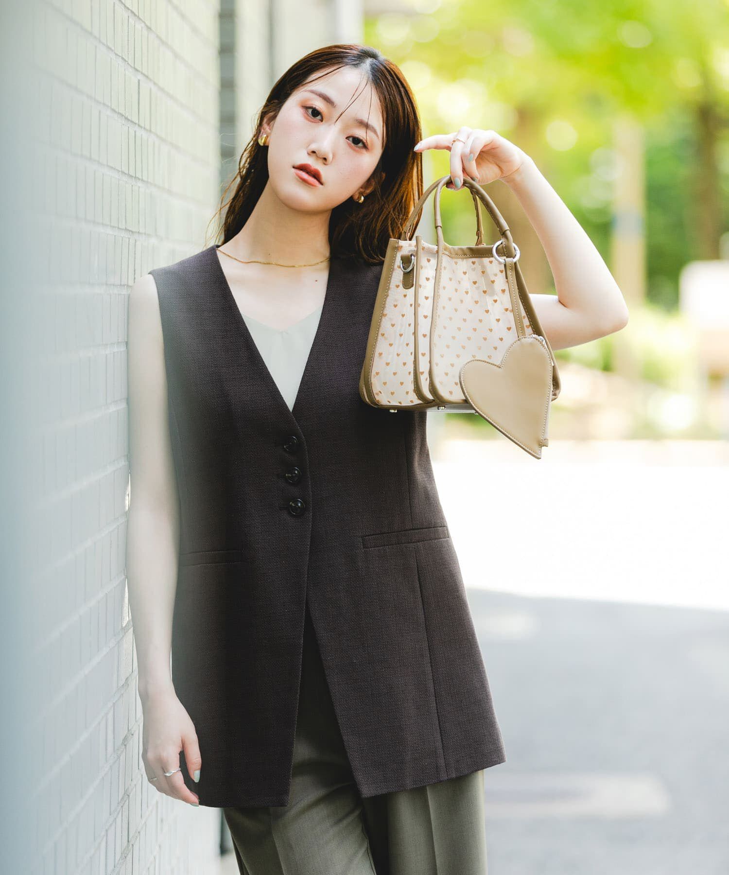 RODE SKO「ハートシアーハンドバッグ」|ハンドバッグ|