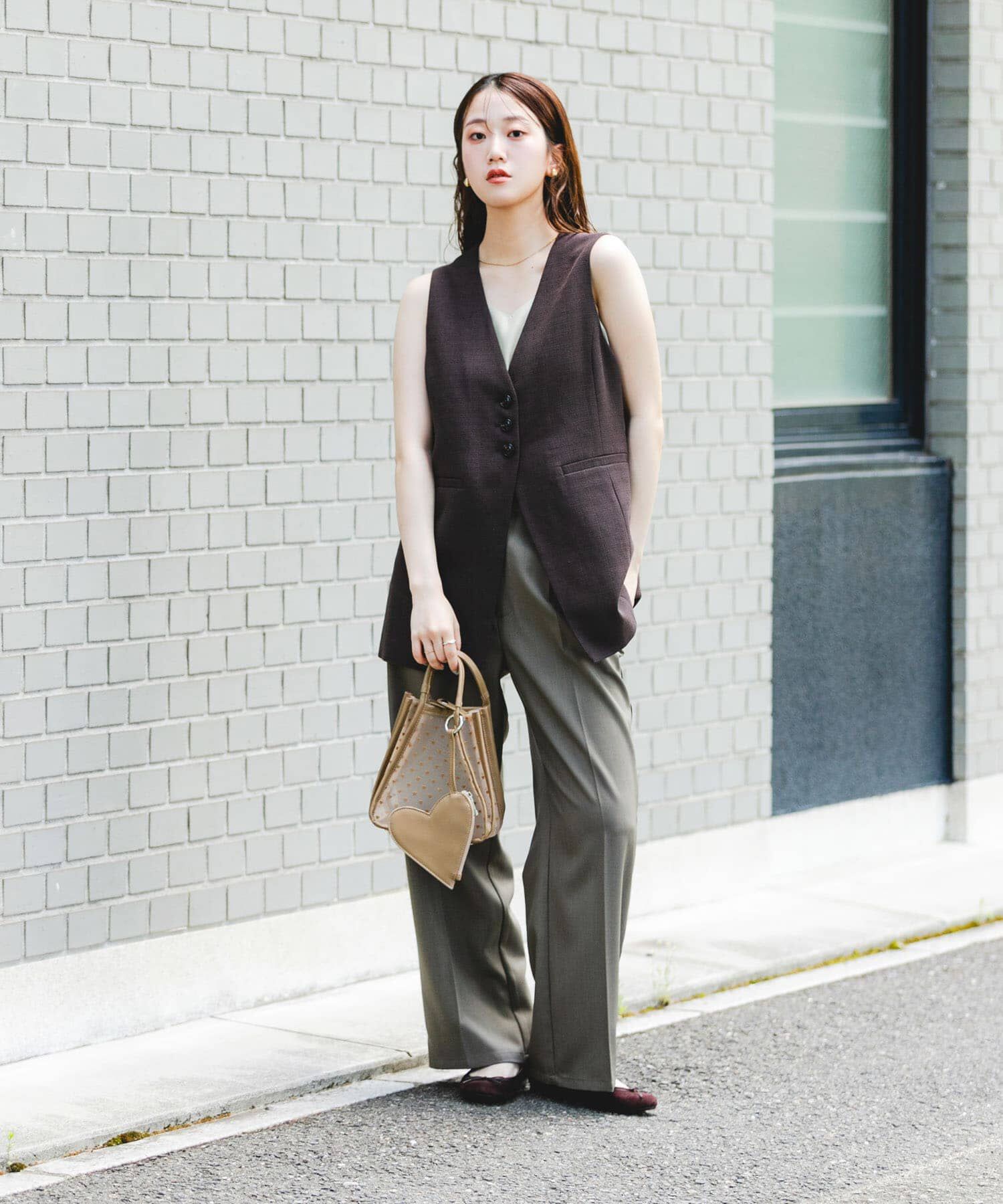 RODE SKO「ハートシアーハンドバッグ」|ハンドバッグ|