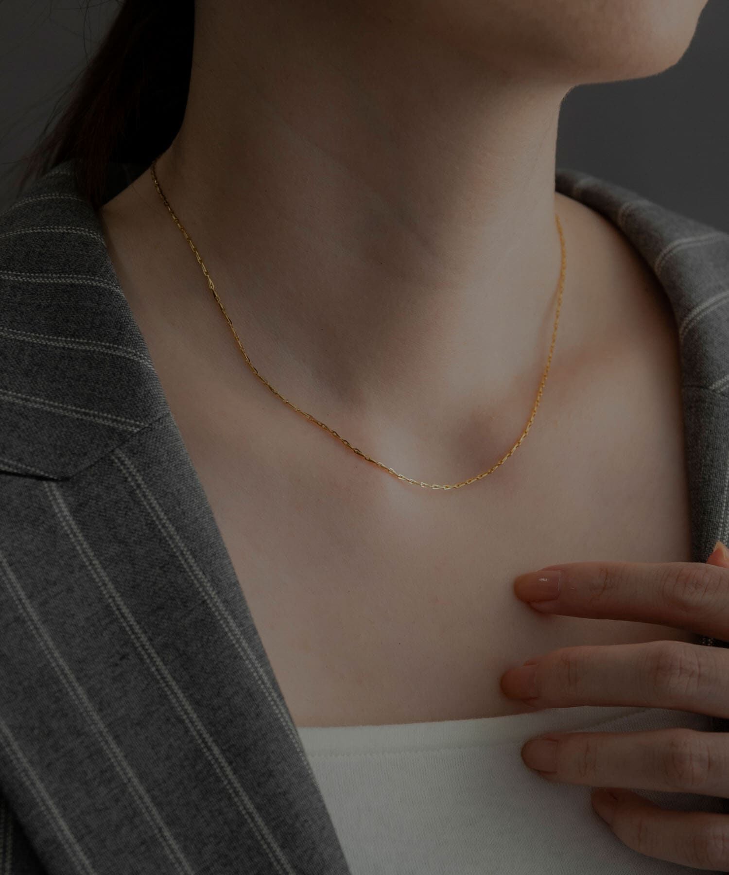 SMELLY「SMELLY so&rsquo;　slim chain necklace」|ネックレス|