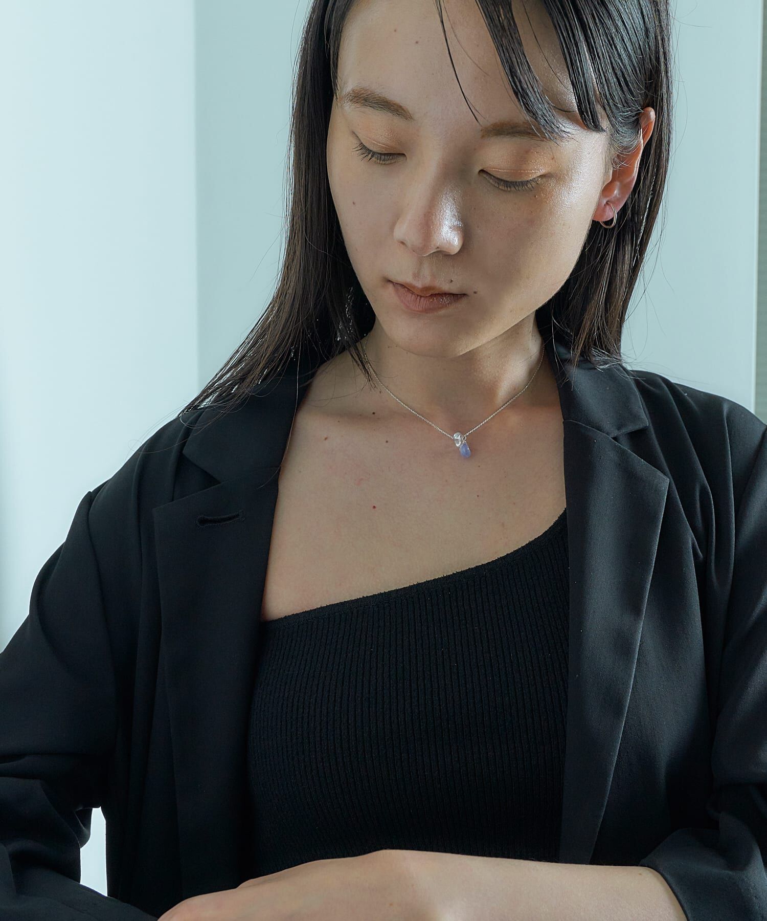 SMELLY「SMELLY so&rsquo;　blue chalcedony  necklace」|ネックレス|