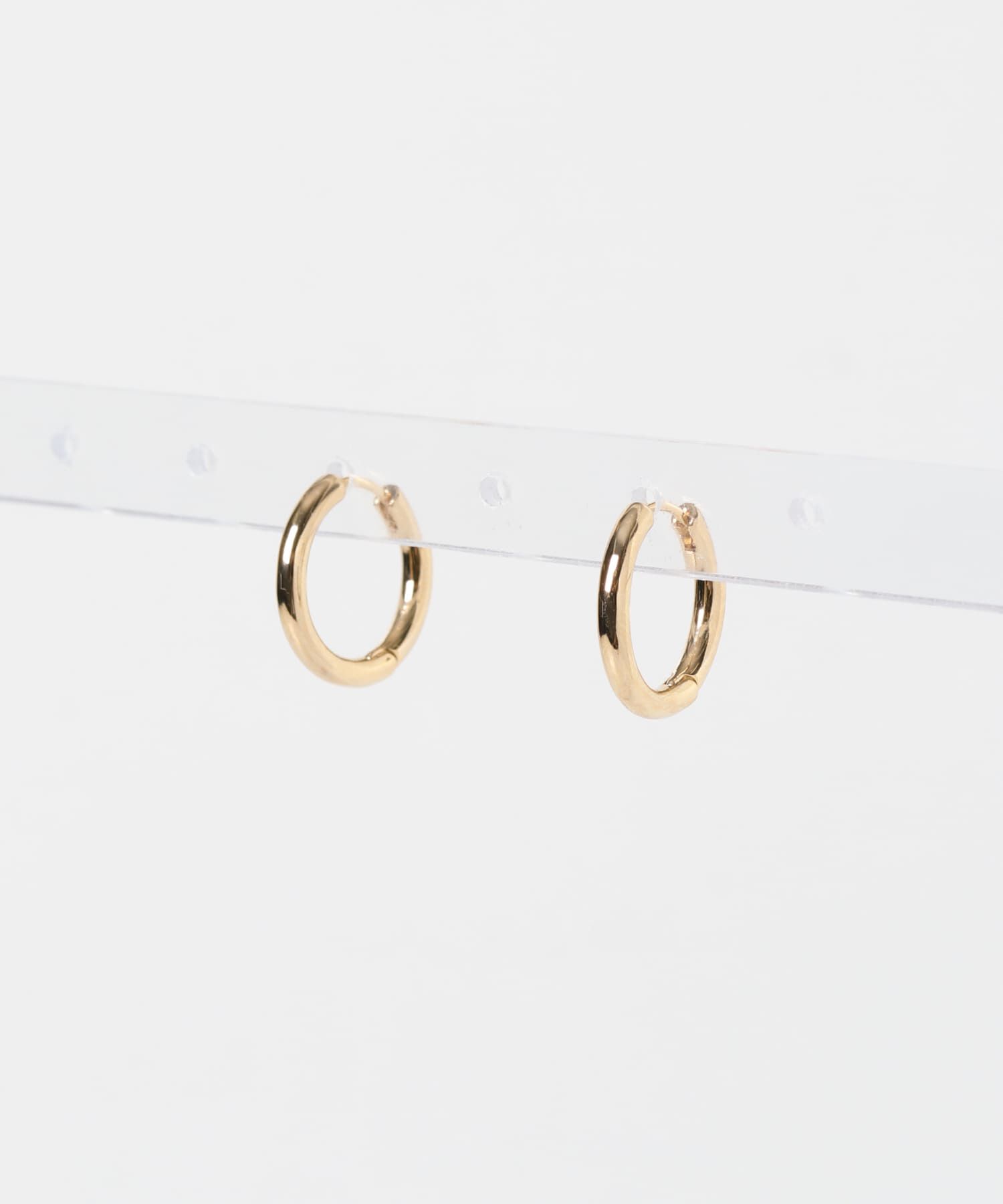 SMELLY「カラーハートドロップフープピアス」|ピアス|