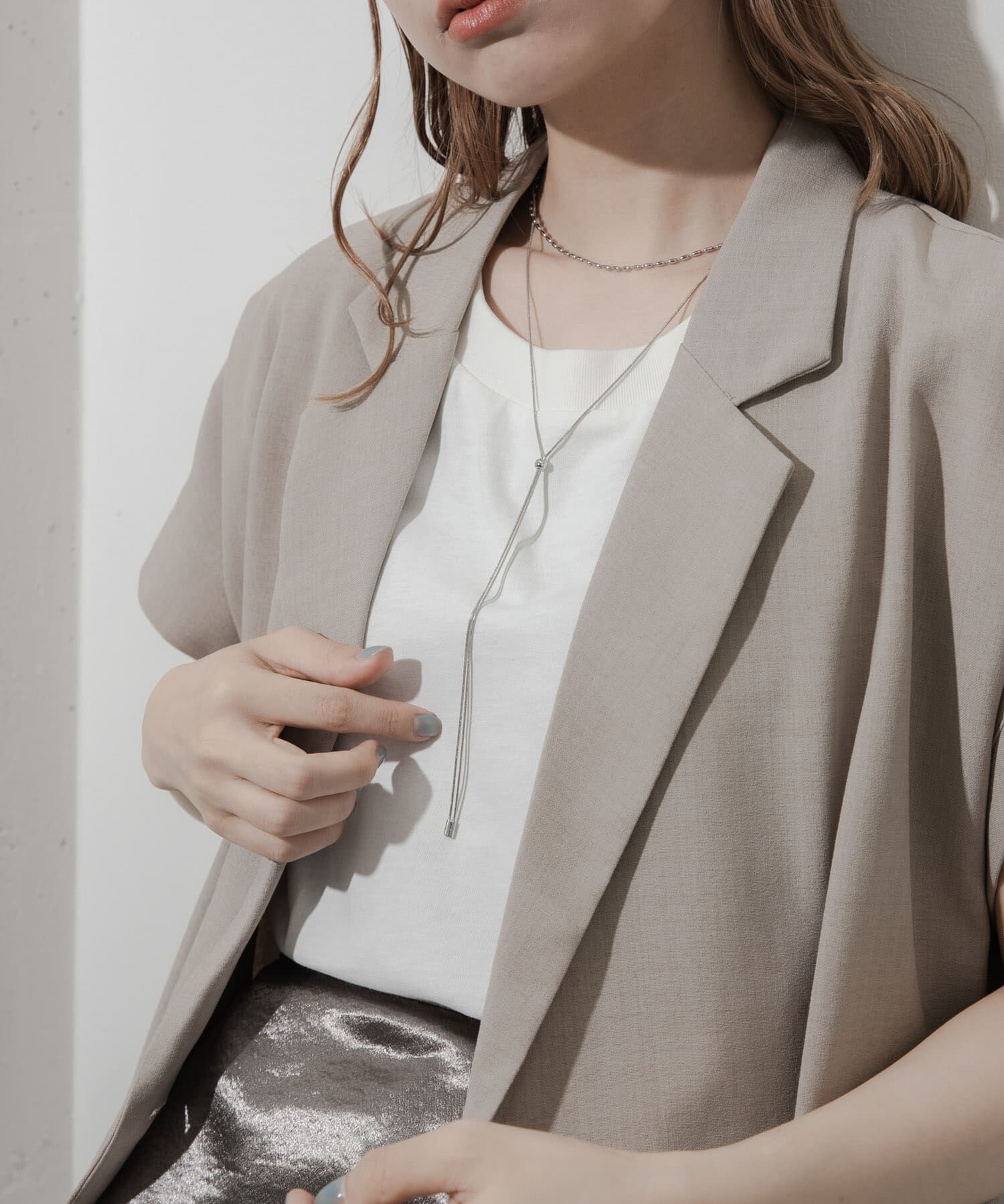 SMELLY「2セットネックレス」|ネックレス|