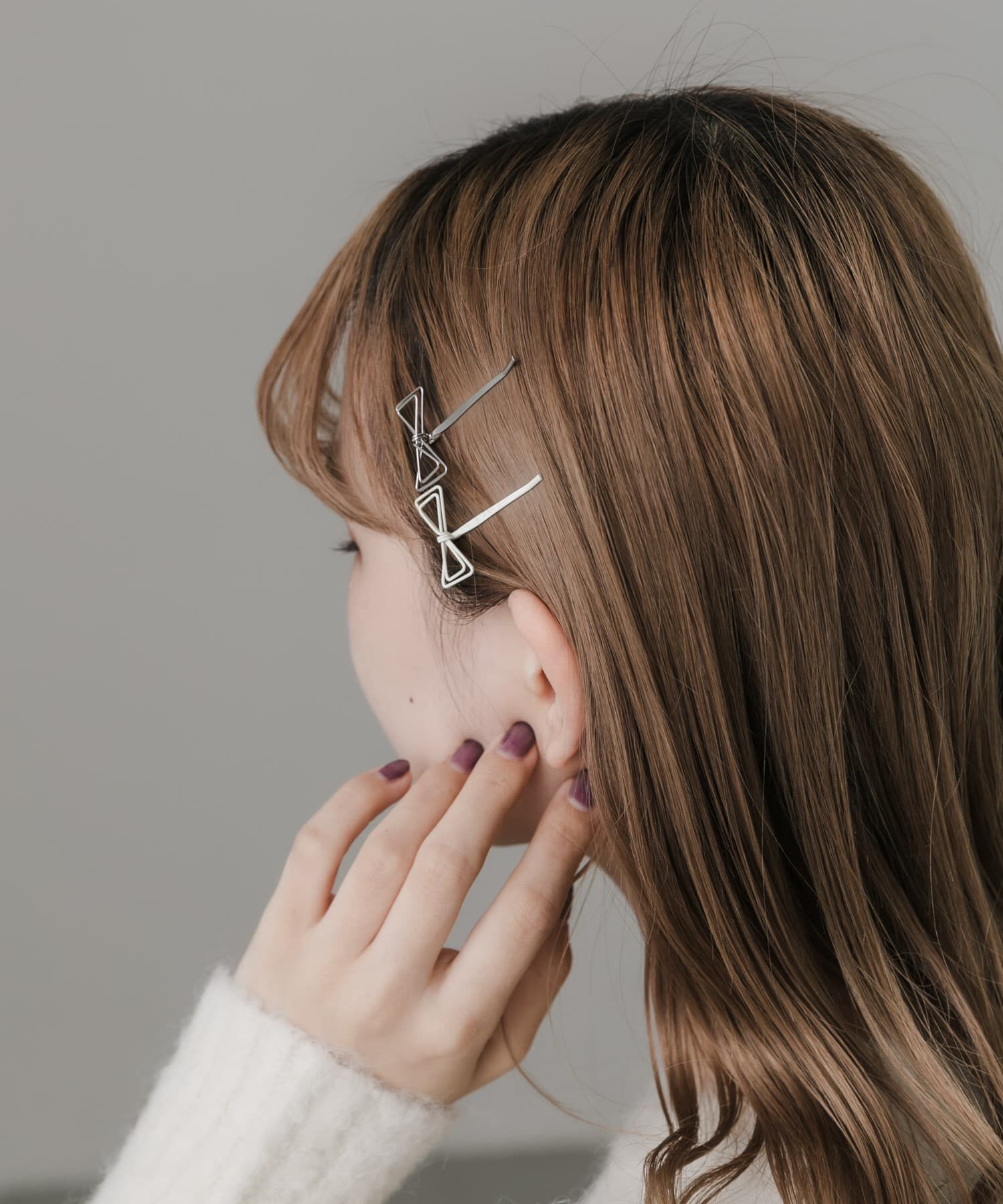 SMELLY「スィンリボンモチーフ2セットピン」|その他|