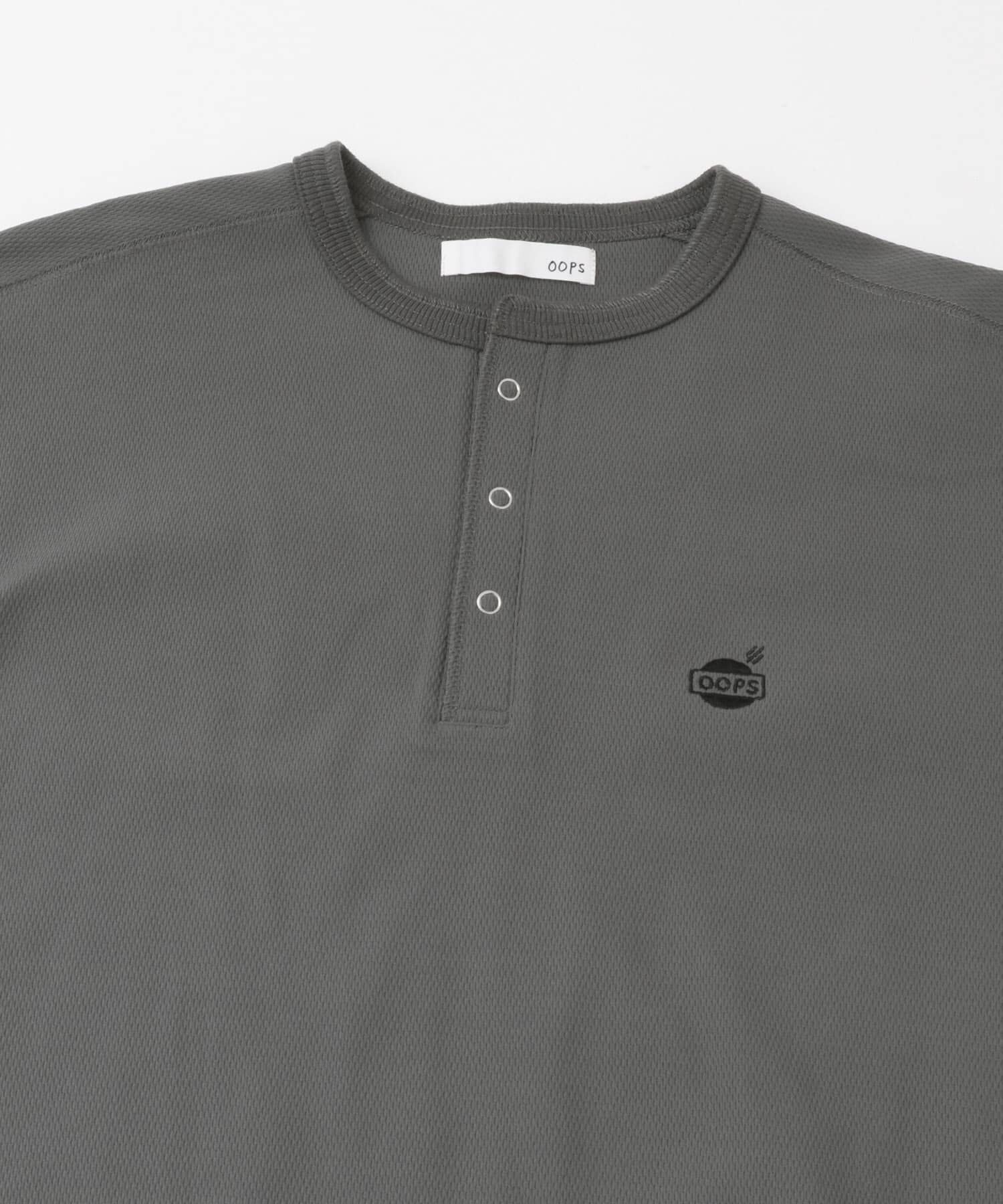 Sonny Label 「OOPS　サーマルヘンリーネックプルオーバー」|Tシャツ・カットソー|