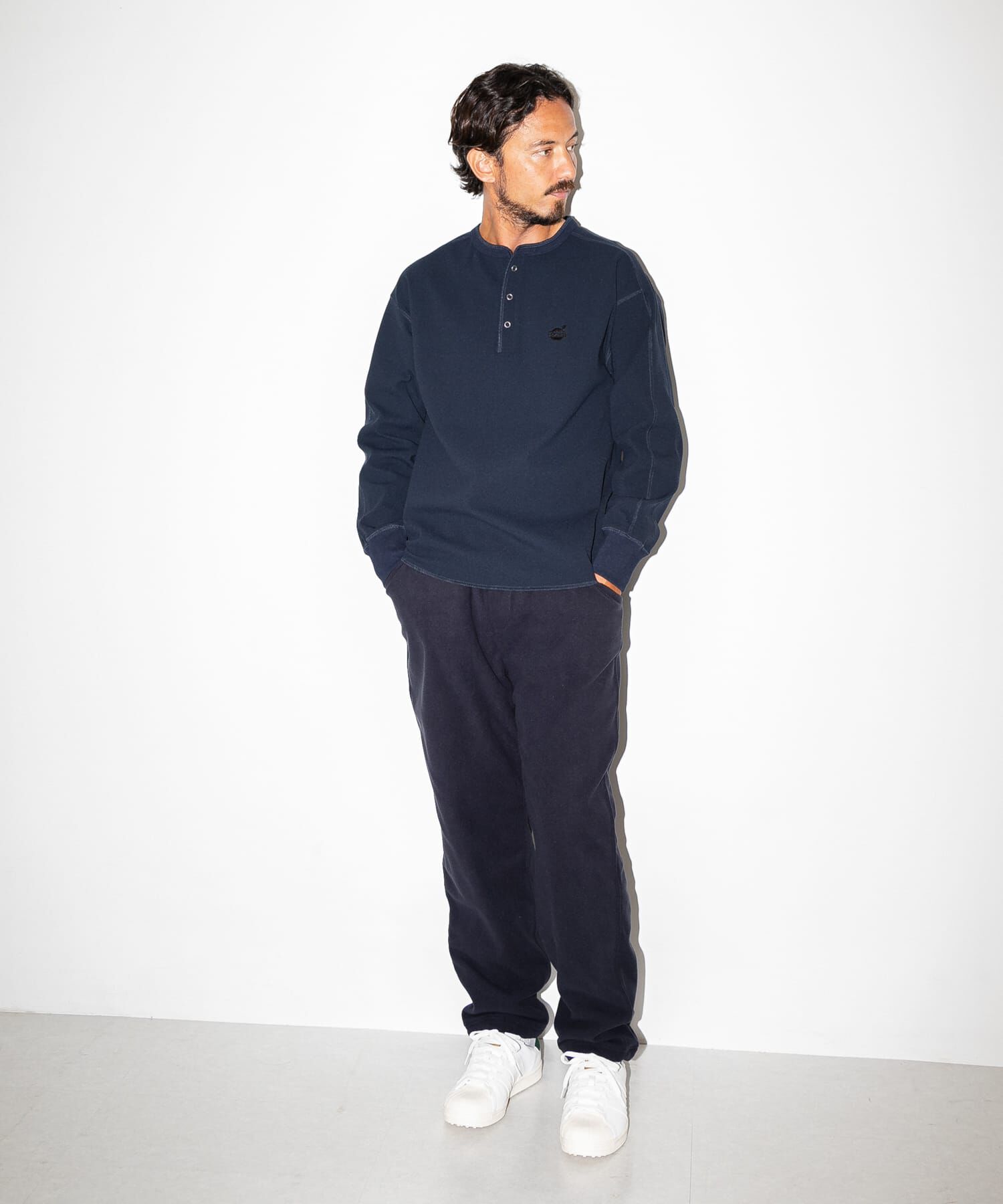 Sonny Label 「OOPS　サーマルヘンリーネックプルオーバー」|Tシャツ・カットソー|