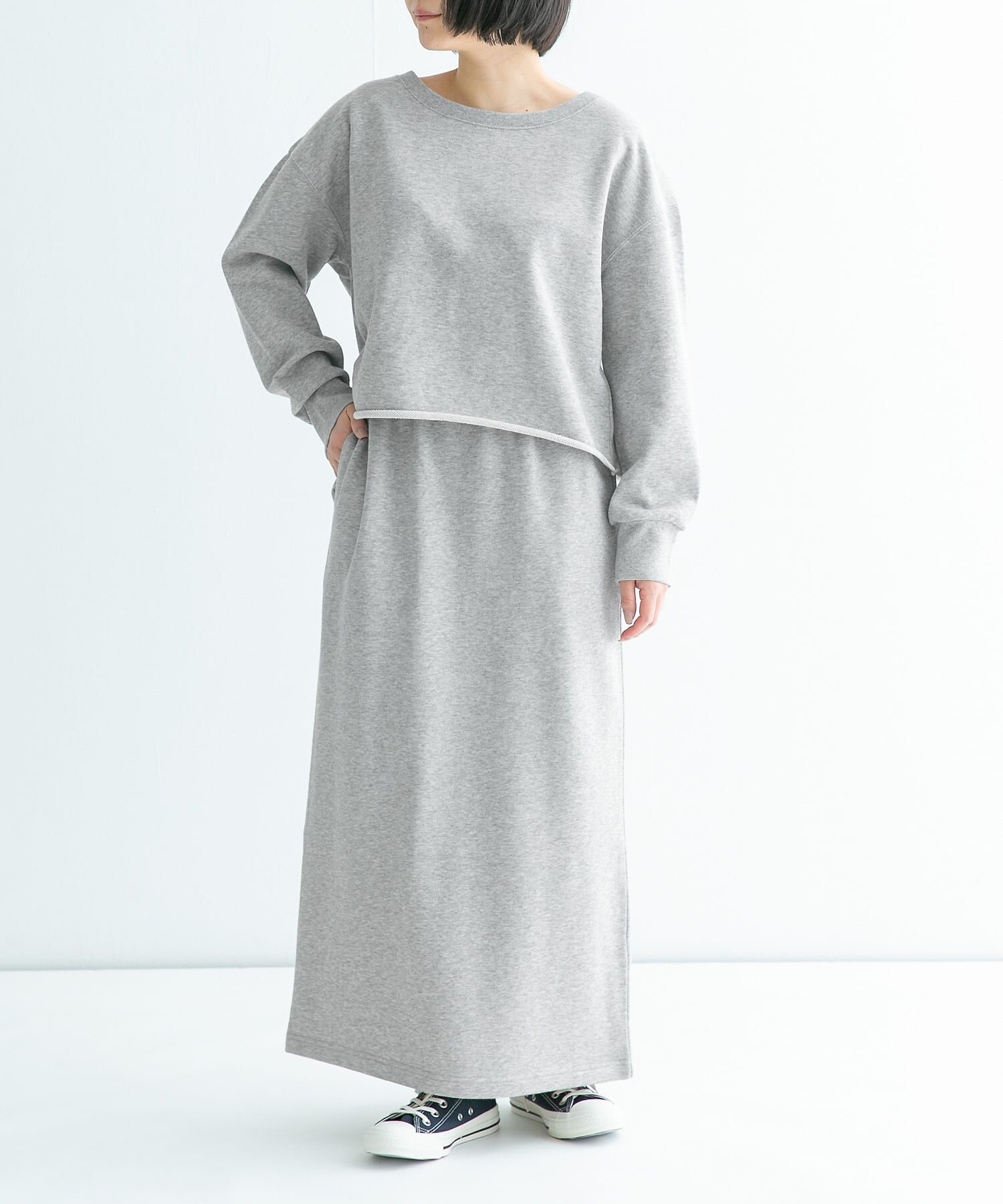 Sonny Label 「『WEB/一部店舗限定』ラメ裏毛スウェット&スカートセットアップ」|ワンピース|