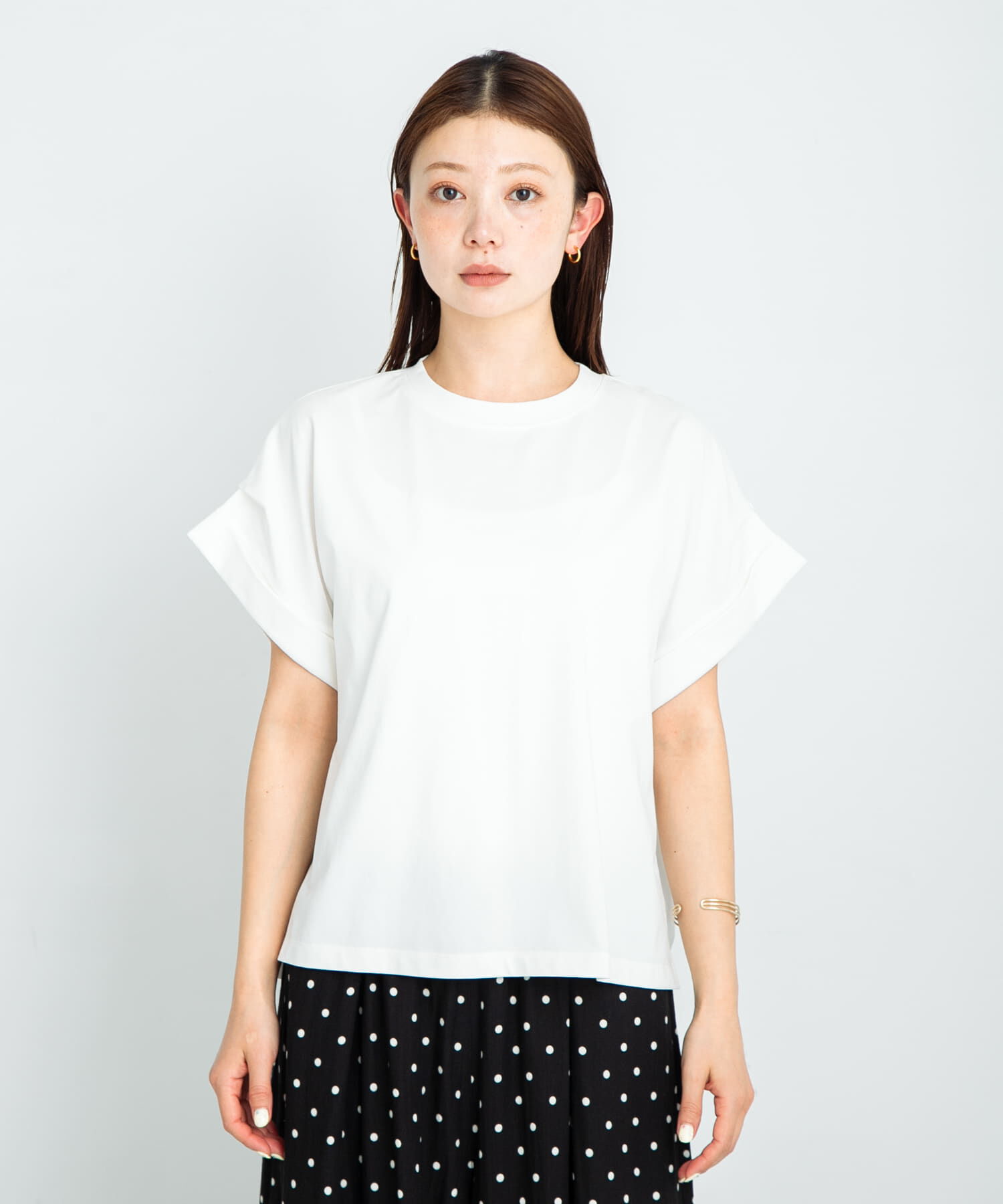 Sonny Label 「ダブルタックフレンチスリーブプルオーバー」|Tシャツ・カットソー|