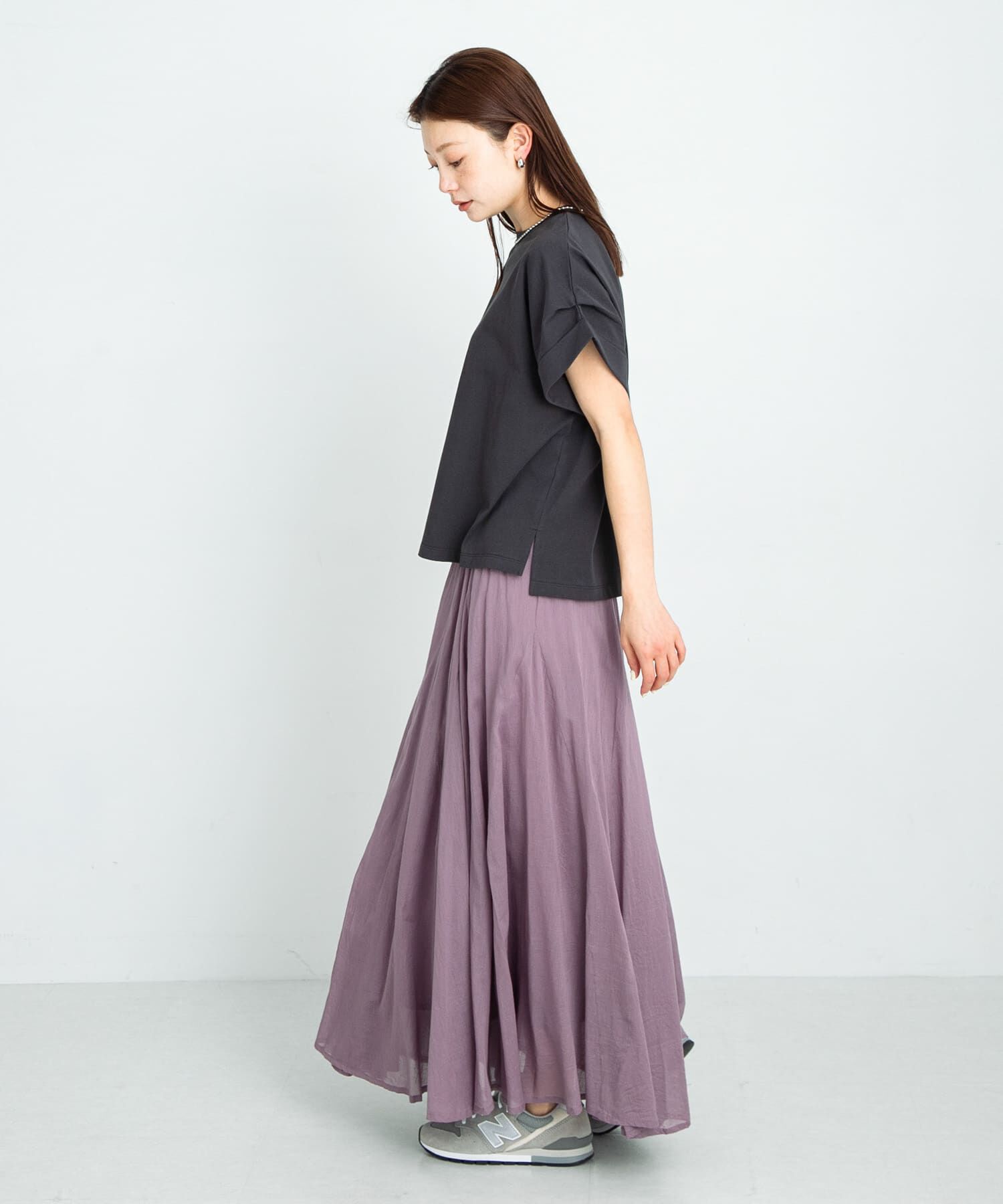 Sonny Label 「ダブルタックフレンチスリーブプルオーバー」|Tシャツ・カットソー|