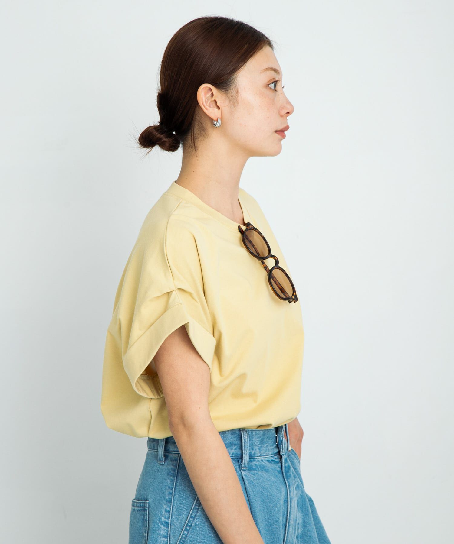 Sonny Label 「ダブルタックフレンチスリーブプルオーバー」|Tシャツ・カットソー|